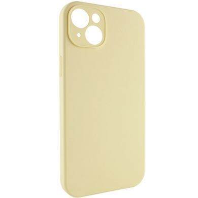 Чохол Silk Full Camera Protective (AA) NO LOGO для Apple iPhone 15 Plus (6.7") Жовтий / Mellow Yellow