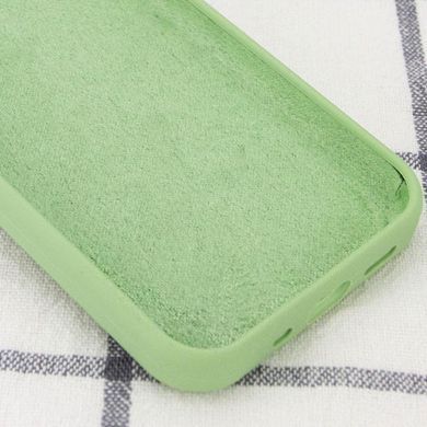 Чехол Silicone Case Full Protective (AA) NO LOGO для Apple iPhone SE (2020) Мятный / Mint