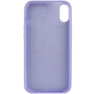 Чехол Silk Full Protective (AA) NO LOGO для Apple iPhone X / XS (5.8") Сиреневый / Dasheen