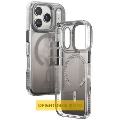 Чохол TPU+PC Puloka Resplendent with Magnetic Fit для Apple iPhone 16 Pro (6.3") Dark Grey