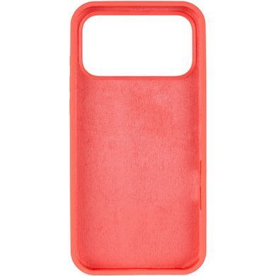 Чехол Silk Full Protective (AA) NO LOGO для Apple iPhone 17 Pro (6.3") Арбузный / Watermelon red