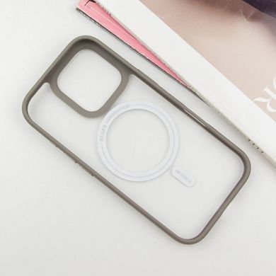 TPU+PC чехол Blueo Skin Friendly Frosted with MagSafe для Apple iPhone 16 Pro (6.3") Серый