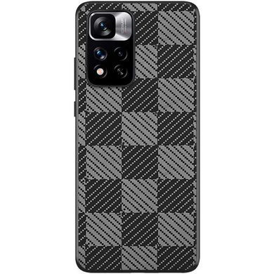 Чехол TPU+PC Grid для Xiaomi Redmi Note 11 Pro 4G/5G / 12 Pro 4G Cube