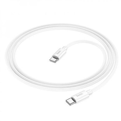 Дата кабель Hoco X87 Magic Type-C to Type-C PD 60W (1m) White