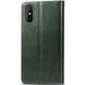Шкіряний чохол-книжка GETMAN Gallant (PU) для Xiaomi Redmi 9A Зелений фото 10