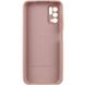 Чехол Silicone Cover Full Camera (AA) для Xiaomi Redmi Note 10 5G / Poco M3 Pro Розовый / Pink Sand фото 2