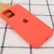 Чохол Silicone Case Full Protective (AA) для Apple iPhone 12 Pro Max (6.7") Кавуновий / Watermelon red фото 2