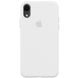 Чехол Silicone Case Full Protective (AA) для Apple iPhone XR (6.1") Белый / White фото 1