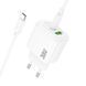 СЗУ Hoco CS55A Surplus PD30W+QC3.0 (1USB-A/1C) + кабель Type-C to Type-C White фото 5