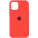 Чохол Silicone Case Full Protective (AA) для Apple iPhone 12 Pro Max (6.7") Кавуновий / Watermelon red фото 1