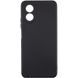 Силіконовий чохол Candy Full Camera для Oppo A78 4G Чорний / Black фото 1