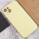 Чохол Silk Full Camera Protective (AA) NO LOGO для Apple iPhone 15 Plus (6.7") Жовтий / Mellow Yellow фото 5