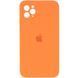 Чехол Silicone Case Square Full Camera Protective (AA) для Apple iPhone 11 Pro Max (6.5") Оранжевый / Papaya