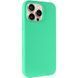Чохол Silk Full Protective (AA) NO LOGO для Apple iPhone 16 Pro Max (6.9") Зелений / Spearmint