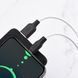 Дата кабель Hoco X21 Plus Silicone Type-C Cable (2m) Черный / Белый фото 2
