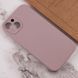 Чохол Silk Full Camera Protective (AA) NO LOGO для Apple iPhone 13 (6.1") Сірий / Lavender фото 3