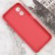 Силиконовый чехол Candy Full Camera для Oppo A38 / A18 Красный / Camellia фото 3
