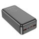 Портативное зарядное устройство Power Bank Hoco J108B Universe 22.5W 30 000 mAh Black фото 3