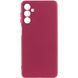 Чехол Silicone Cover Lakshmi Full Camera (A) для Samsung Galaxy A05s Бордовый / Marsala фото 1