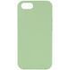 Чехол Silicone Case Full Protective (AA) NO LOGO для Apple iPhone SE (2020) Мятный / Mint фото 4