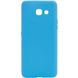 Силиконовый чехол Candy для Samsung A720 Galaxy A7 (2017) Голубой