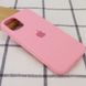 Чехол Silicone Case Full Protective (AA) для Apple iPhone 15 (6.1") Розовый / Light pink фото 2