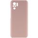 Чехол Silicone Cover Full Camera (AAA) для Xiaomi Redmi Note 10 / Note 10s Розовый / Pink Sand фото 1