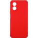 Силиконовый чехол Candy Full Camera для Oppo A98 Красный / Red фото 1