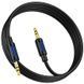 Аудіо кабель Aux Borofone BL20 True sound silicone (1m) Black фото 4