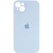 Чехол Silicone Case Full Camera Protective (AA) для Apple iPhone 15 Plus (6.7") Голубой / Sweet Blue фото 1