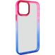 Чохол TPU+PC Fresh sip series для Apple iPhone 14 Plus (6.7") Синій / Рожевий фото 1