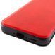 Кожаный чехол-книжка Belora для Samsung Galaxy S25 FE Red