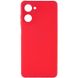 Силиконовый чехол Candy Full Camera для Realme 10 4G Красный / Red