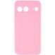 Чехол Silicone Cover Lakshmi Full Camera (AAA) для Google Pixel 8 Розовый / Light pink фото 1