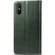 Кожаный чехол-книжка GETMAN Gallant (PU) для Xiaomi Redmi 9A Зеленый фото 5