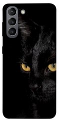 Чохол itsPrint Чорний кіт для Samsung Galaxy S21