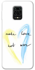 Чехол itsPrint Make love not war для Xiaomi Redmi Note 9s / Note 9 Pro / Note 9 Pro Max