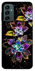Чехол itsPrint Flowers on black для Samsung Galaxy M13 4G