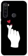 Чехол itsPrint Сердце в руке для Xiaomi Redmi Note 8T