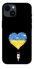 Чохол itsPrint З Україною в серці для Apple iPhone 14 (6.1")