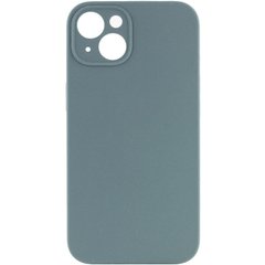 Чехол Silicone Case Full Camera Protective (AA) NO LOGO для Apple iPhone 15 (6.1") Зеленый / Pine green