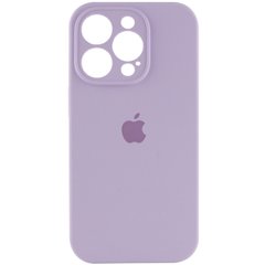 Чохол Silicone Case Full Camera Protective (AA) для Apple iPhone 15 Pro Max (6.7") Бузковий / Lilac
