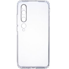 TPU чехол GETMAN Transparent 1,0 mm для Xiaomi Mi 10 / Mi 10 Pro Бесцветный (прозрачный)