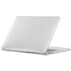 Чохол-накладка Glitter для Apple MacBook Pro 16.2" (A2485/A2780) Прозорий
