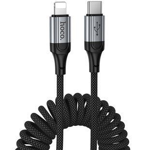 Дата кабель Hoco X121 Nuevo Type-C to Lightning 27W (1.5m) Black