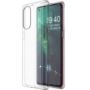 TPU чехол Epic Transparent 1,0mm для Oppo Reno 4 Бесцветный (прозрачный)