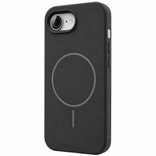 Чохол Silk Full Protective (AA) NO LOGO with Magnetic Fit для Apple iPhone 16e / 17e (6.1") Чорний / Black