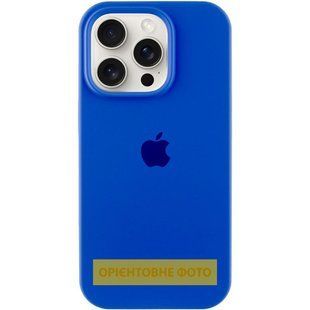 Чехол Silicone Case Full Protective (AA) для Apple iPhone 17 Air (6.5") Синий / Capri Blue
