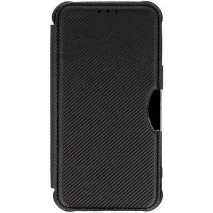 Кожаный чехол-книжка GETMAN Razor (PU) для Samsung Galaxy A35 Black