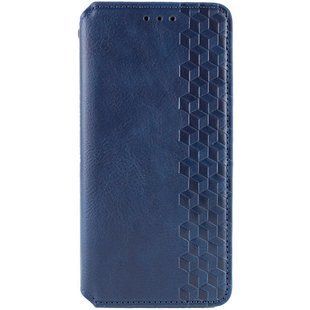 Шкіряний чохол-книжка GETMAN Cubic (PU) для Xiaomi 14T Pro Синій